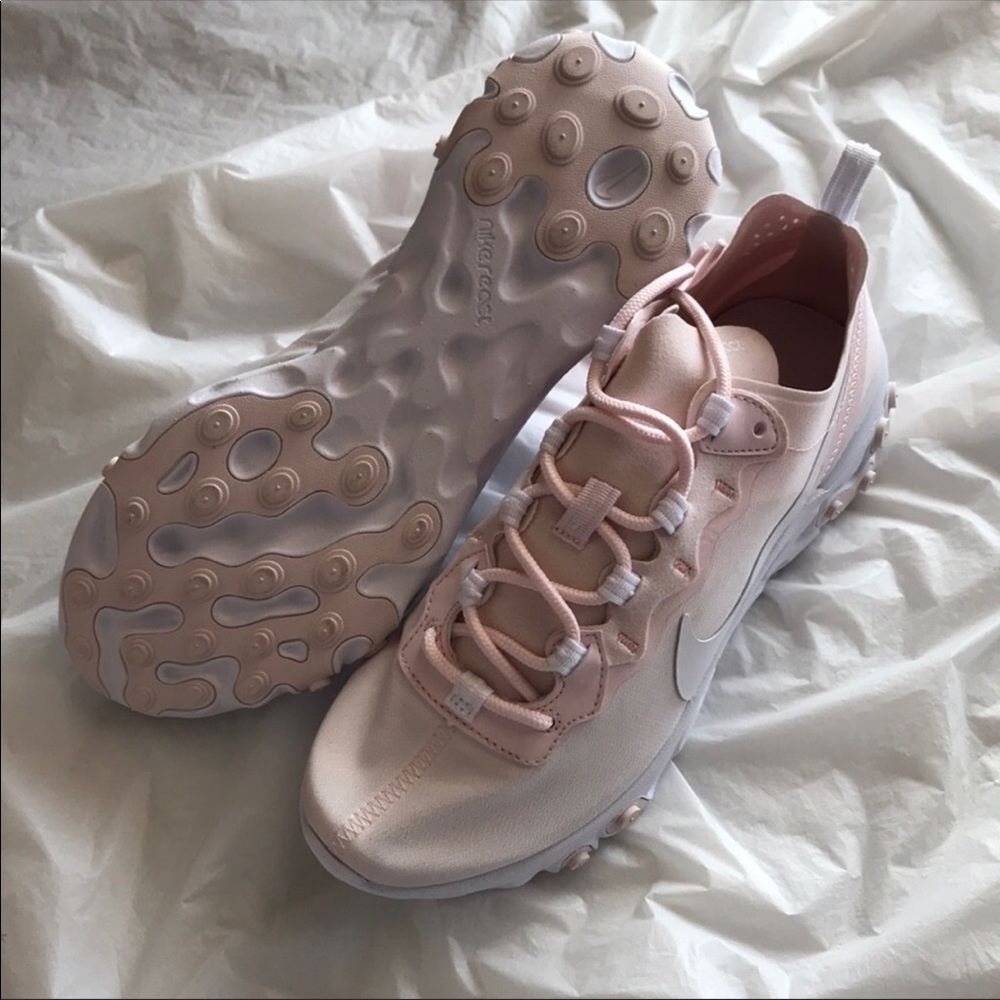 NWT Nike Element React Pale Pink - Picture 7 of 8